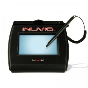 INUVIO EcoSign i43 Signature Pad Capture Scanner Harware Product Image